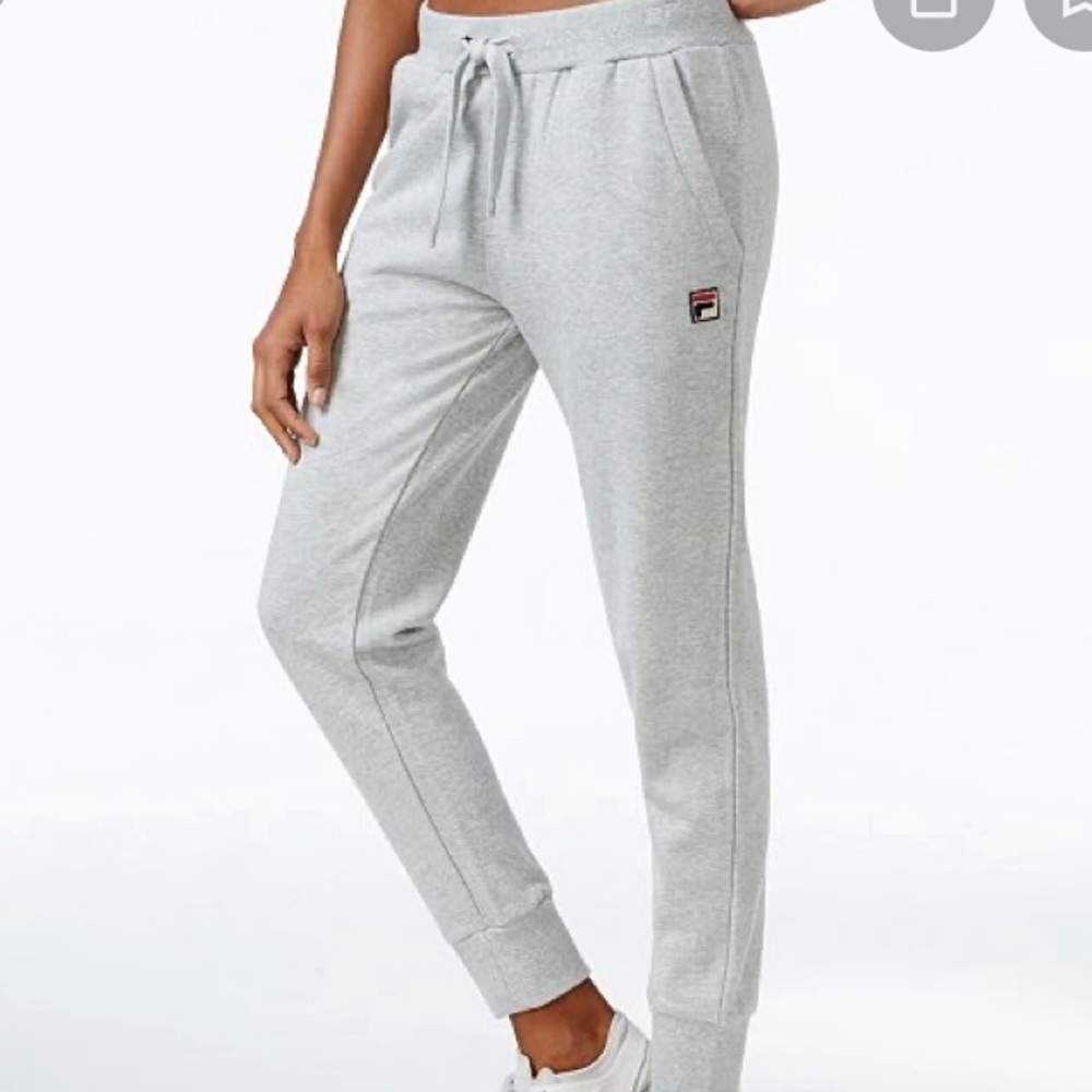 Grey Fila Sweatpants
